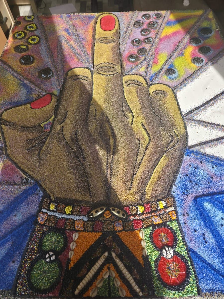 Laat deze vinger niet zien